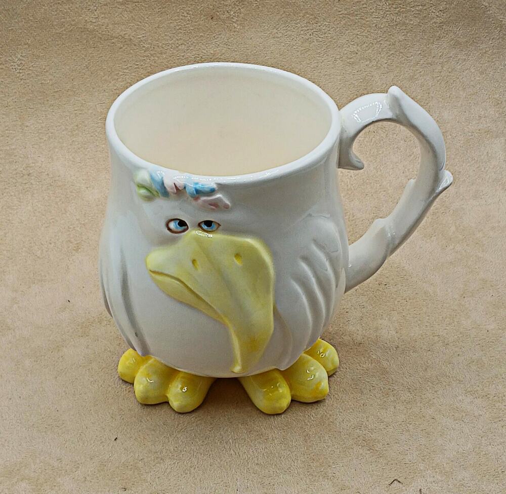 Vintage Fitz & Floyd Goony Bird Ceramic MUG